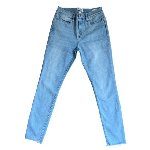 Frame Denim Shift Le High Waist Skinny Jeans W29 EUC - Picture 2 of 12